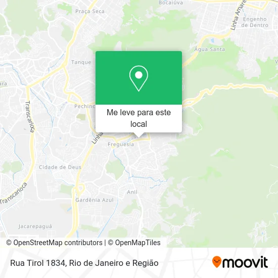 Rua Tirol 1834 mapa