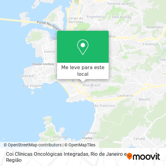 Coi Clínicas Oncológicas Integradas mapa