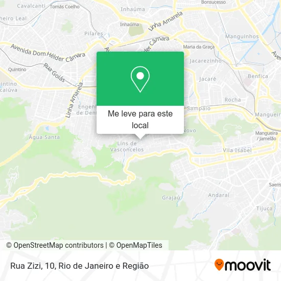 Rua Zizi, 10 mapa