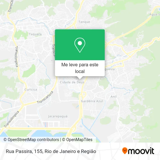 Rua Passira, 155 mapa