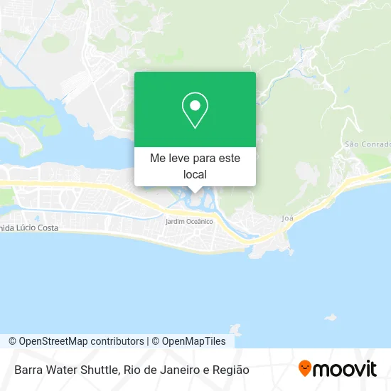 Barra Water Shuttle mapa