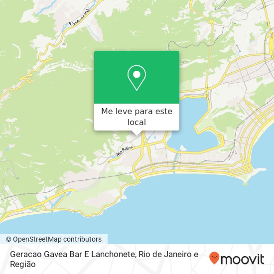 Geracao Gavea Bar E Lanchonete mapa