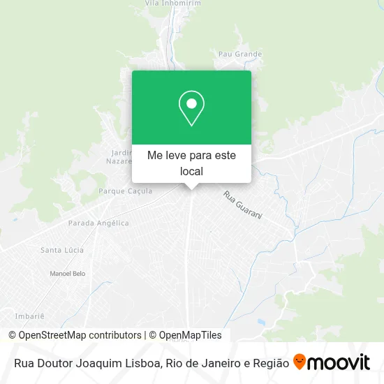 Rua Doutor Joaquim Lisboa mapa