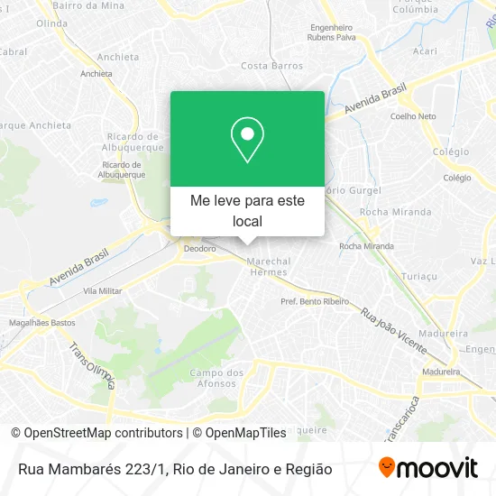 Rua Mambarés 223/1 mapa