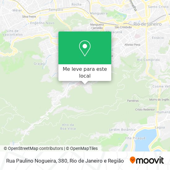 Rua Paulino Nogueira, 380 mapa