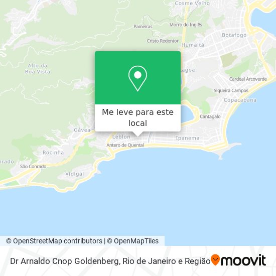Dr Arnaldo Cnop Goldenberg mapa