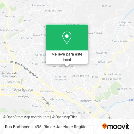 Rua Barbacena, 495 mapa