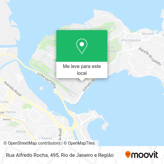 Rua Alfredo Rocha, 495 mapa