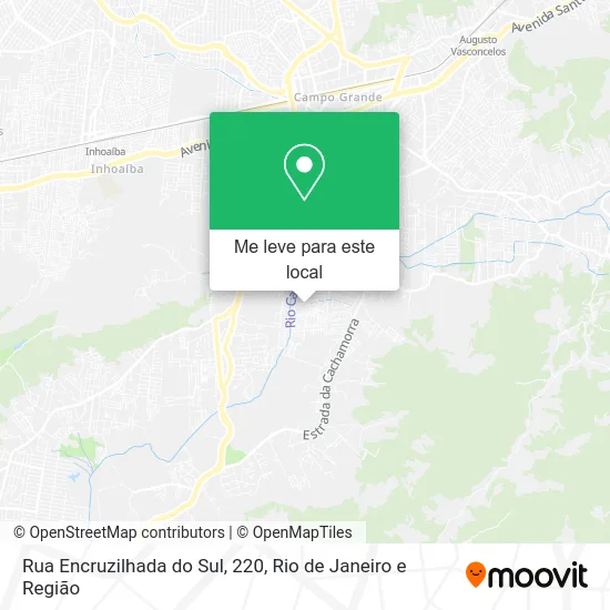 Rua Encruzilhada do Sul, 220 mapa