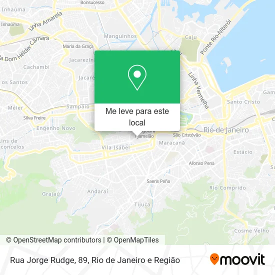 Rua Jorge Rudge, 89 mapa