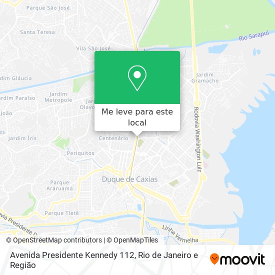 Avenida Presidente Kennedy 112 mapa