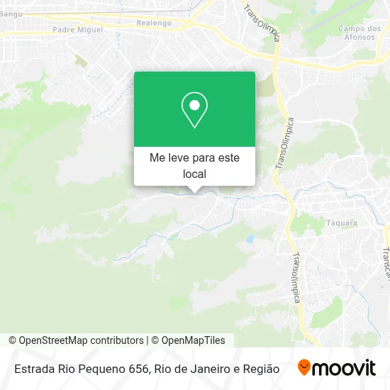 Estrada Rio Pequeno 656 mapa