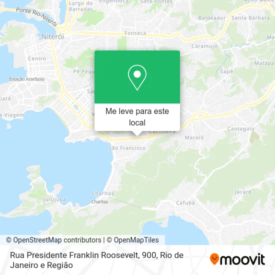 Rua Presidente Franklin Roosevelt, 900 mapa