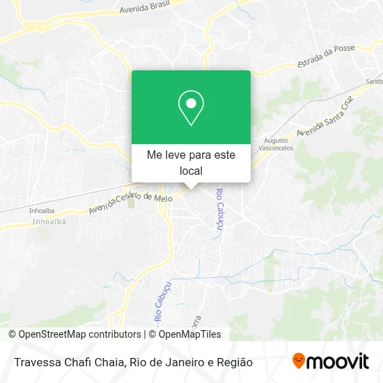 Travessa Chafi Chaia mapa