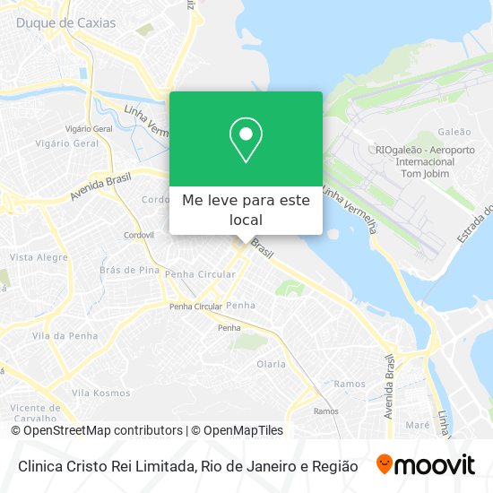 Clinica Cristo Rei Limitada mapa