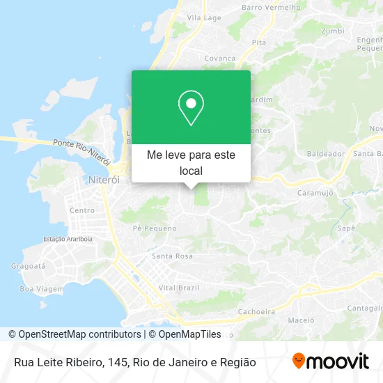 Rua Leite Ribeiro, 145 mapa
