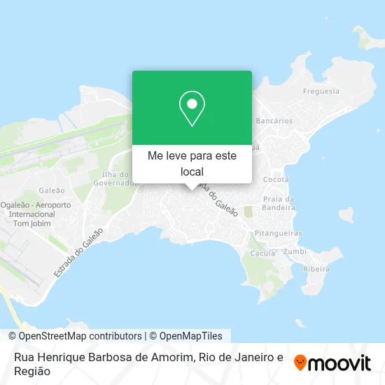 Rua Henrique Barbosa de Amorim mapa