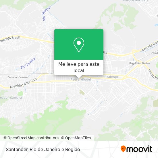 Santander mapa