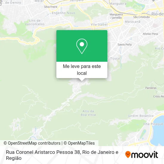 Rua Coronel Aristarco Pessoa 38 mapa