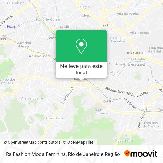 Rs Fashion Moda Feminina mapa