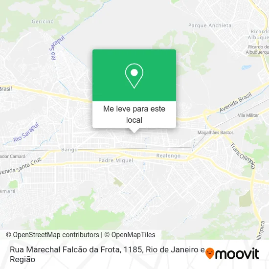Rua Marechal Falcão da Frota, 1185 mapa