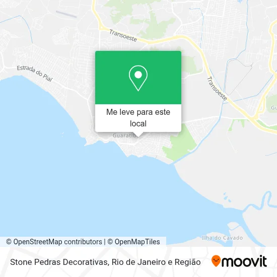 Stone Pedras Decorativas mapa
