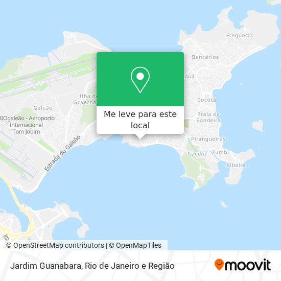 Jardim Guanabara mapa