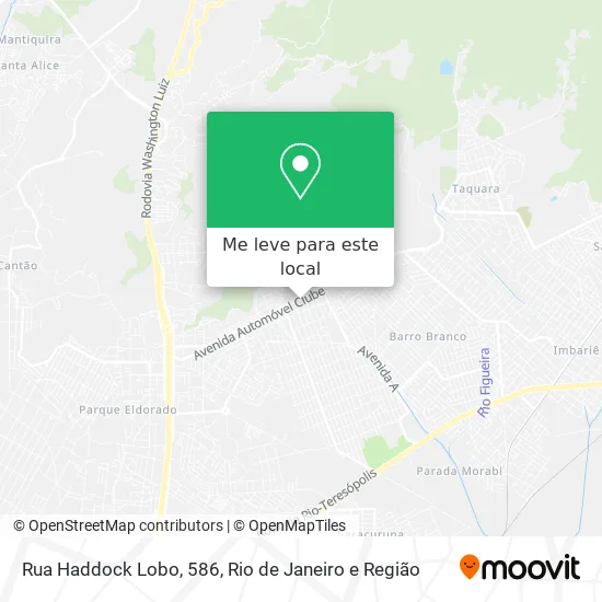 Rua Haddock Lobo, 586 mapa