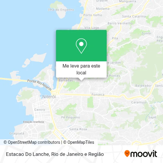 Estacao Do Lanche mapa