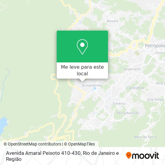 Avenida Amaral Peixoto 410-430 mapa