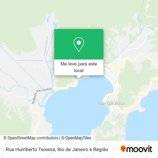 Rua Humberto Teixeira mapa