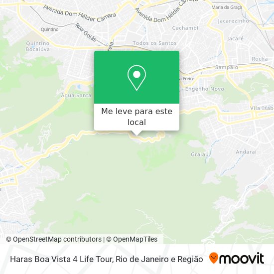 Haras Boa Vista 4 Life Tour mapa