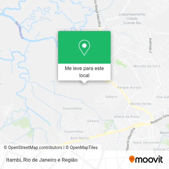 Itambi mapa