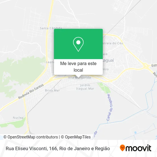 Rua Eliseu Visconti, 166 mapa
