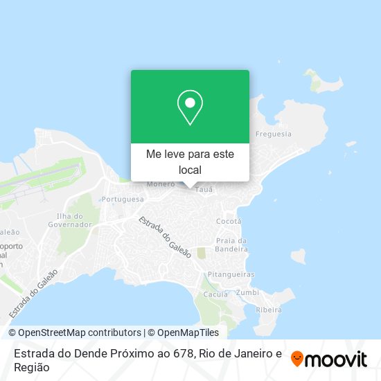 Estrada do Dende Próximo ao 678 mapa