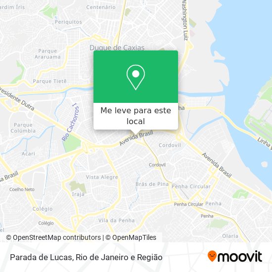 Parada de Lucas mapa