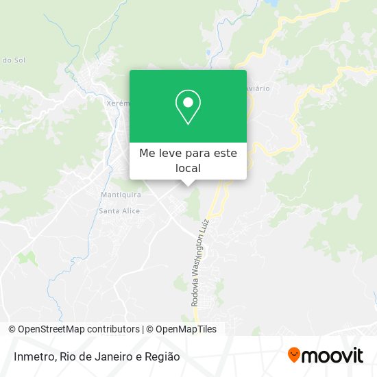 Inmetro mapa