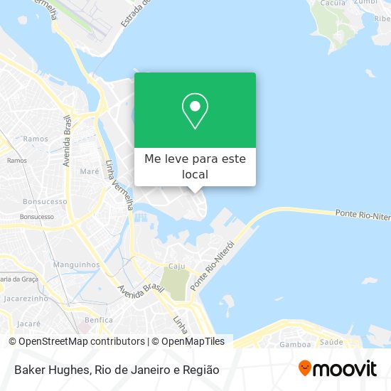 Baker Hughes mapa