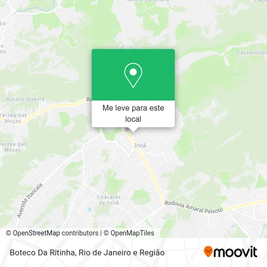 Boteco Da Ritinha mapa