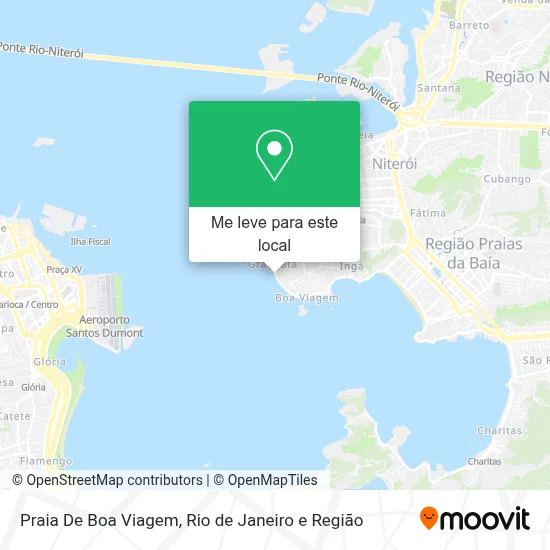 Praia De Boa Viagem mapa