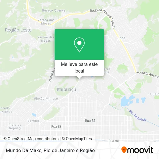 Mundo Da Make mapa