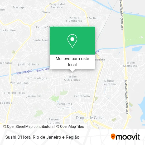 Sushi D'Hora mapa