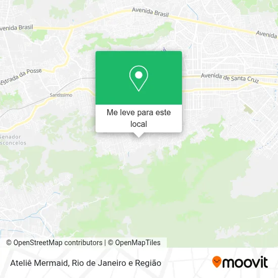 Ateliê Mermaid mapa