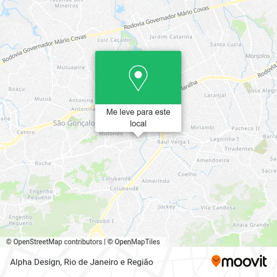 Alpha Design mapa