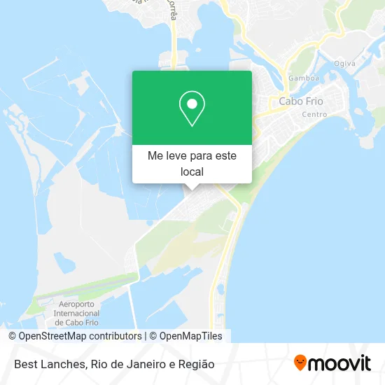 Best Lanches mapa