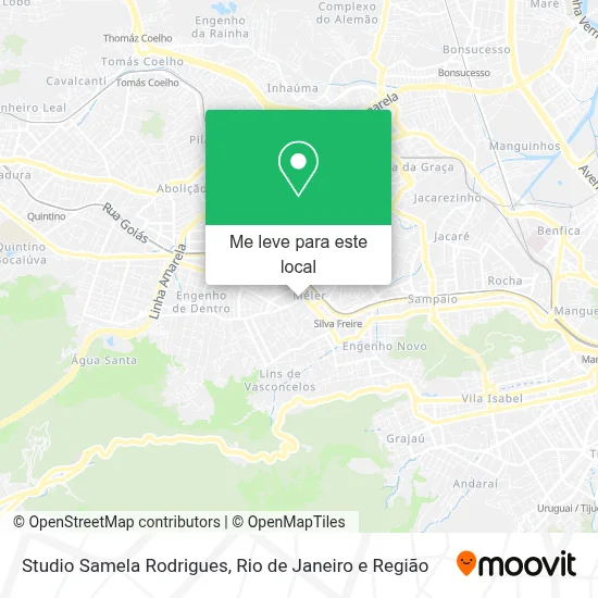 Studio Samela Rodrigues mapa