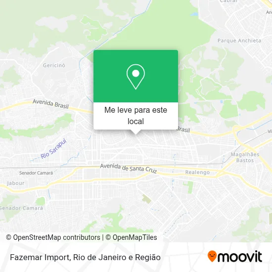 Fazemar Import mapa