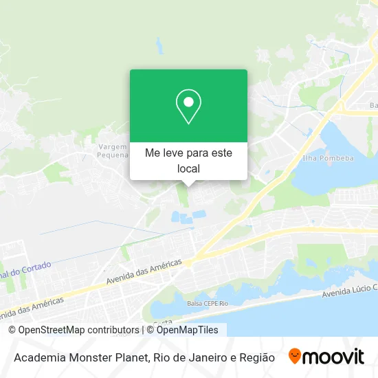 Academia Monster Planet mapa