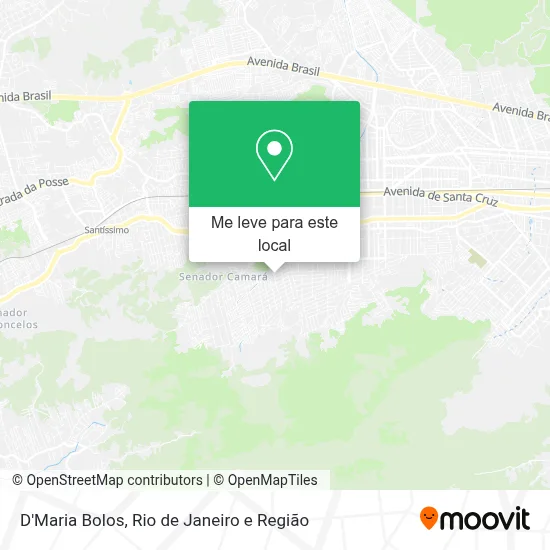 D'Maria Bolos mapa