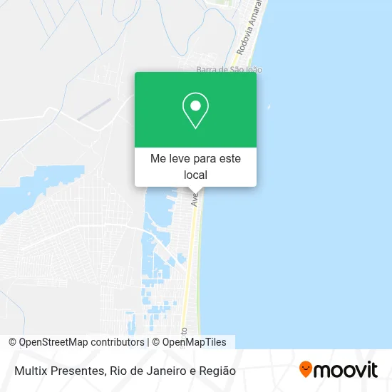 Multix Presentes mapa